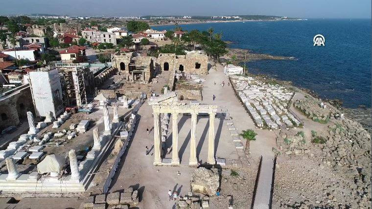 Side Antik Kenti'nde kazıda mozaik bulundu! Tam 2 bin yıllık. Birçok sır açığa çıkacak - Resim: 8